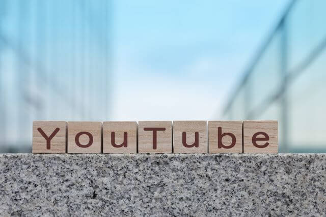 A well-known video site represented with cubes