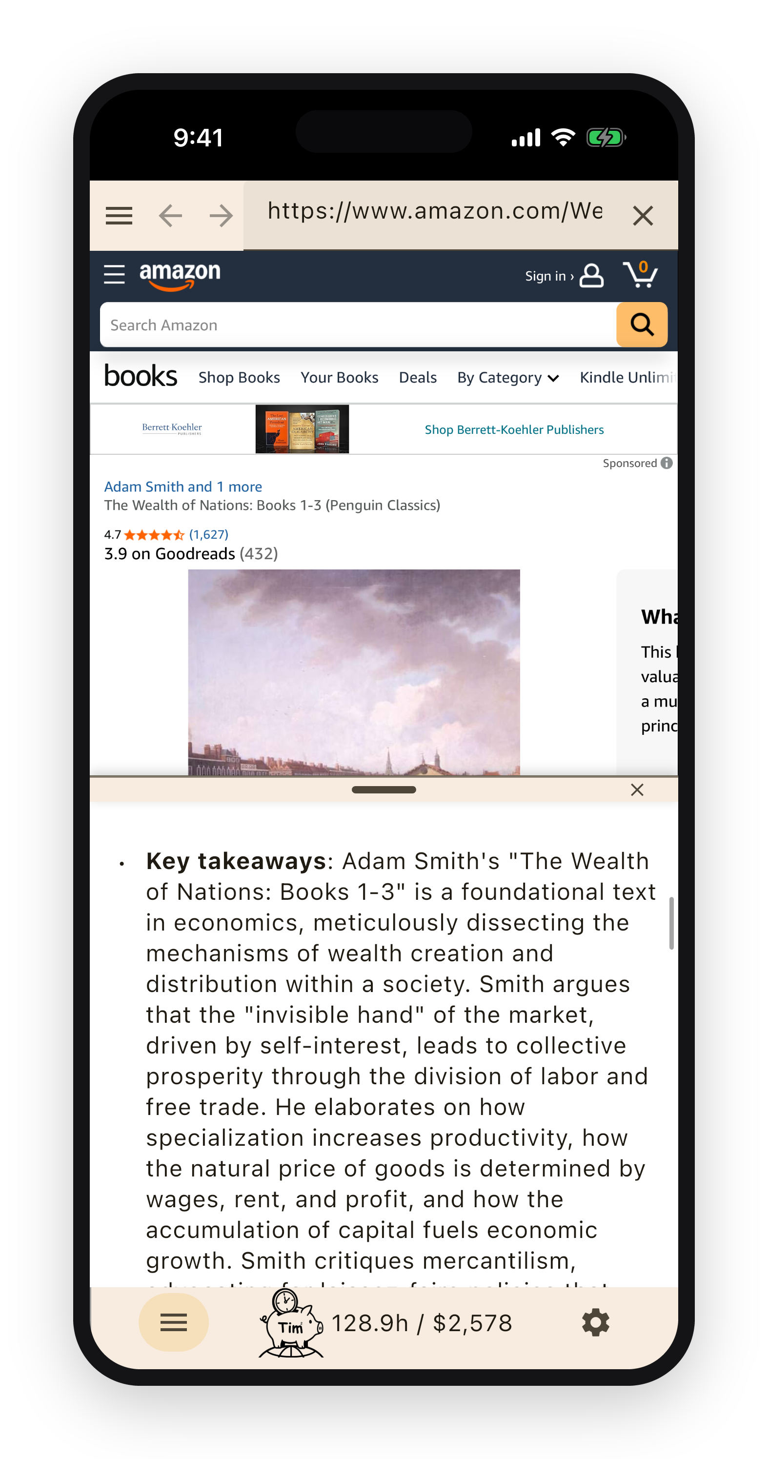 Auto-Summarize Videos, Articles, even Books — TimTim Browser